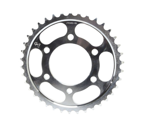 JT Steel Rear Sprocket - 530 38T - Kawasaki KZ550 KZ750