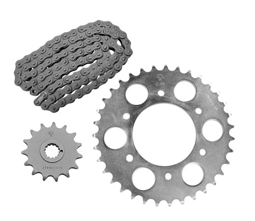 Chain & Sprockets Kit - Kawasaki KZ550 KZ750