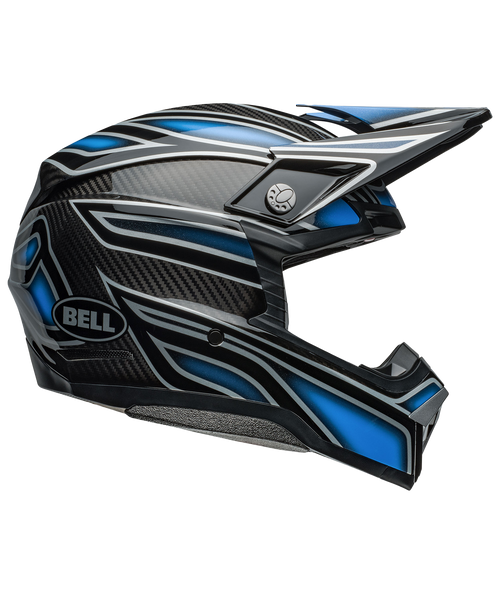 Bell Moto-10 Spherical Webb Marmont Gloss North Carolina Blue - Small (CLOSEOUT)