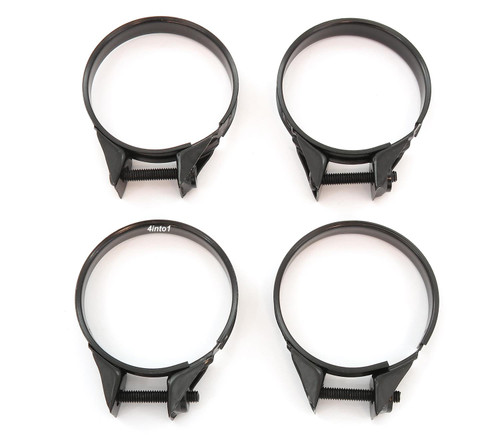Set of 4 - Reproduction Carburetor Clamps - 95018-44250 - Honda