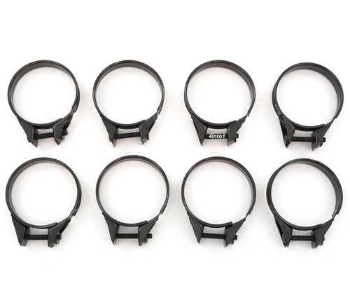 Set of 8 - Reproduction Carburetor Clamps - 95018-44250 - Honda