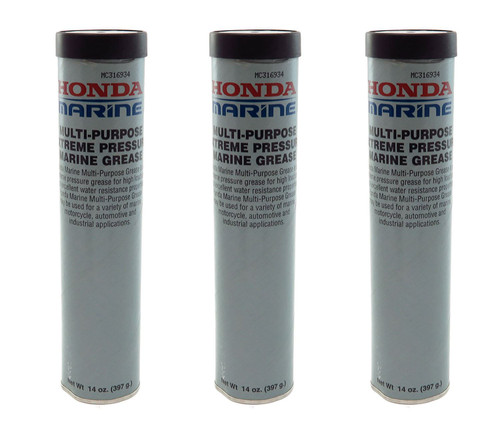2 Pack Genuine Honda Marine Extreme Pressure Multi-Purpose Grease