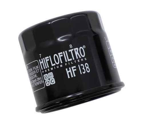 Hiflofiltro Oil Filter - HF138 - Suzuki C/M50/90 DL650/1000 GSX600/1000/1300 SV650/1000