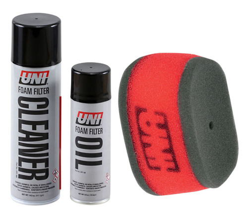 UNI Air Filter & Service Kit - Kawasaki KLR650 KLX650