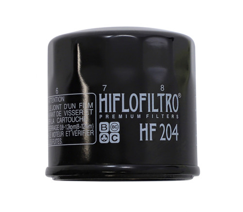 Hiflofiltro Oil Filter - HF204 - Honda Kawasaki Suzuki Yamaha