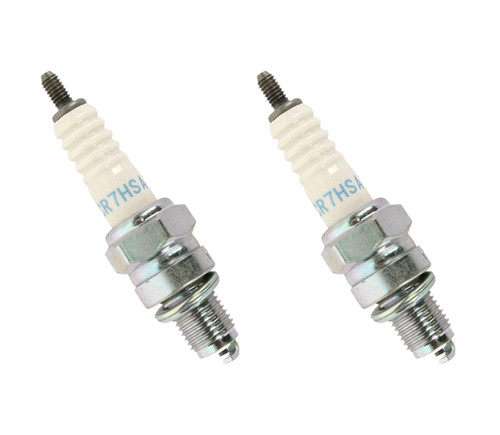 2 Pack NGK CR7HSA Spark Plugs - 4549