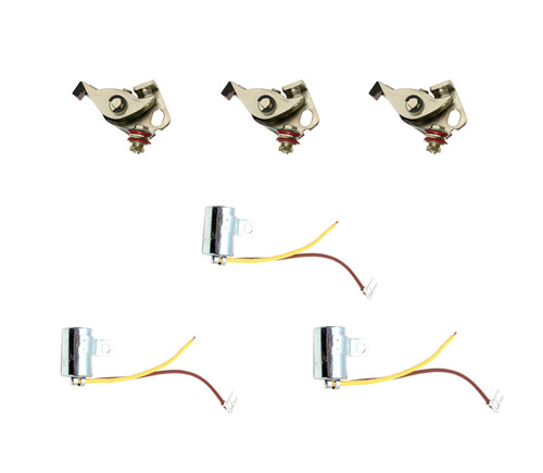 3 Pack K&S Ignition Points Set - Kawasaki KH250 S1 S2 S3