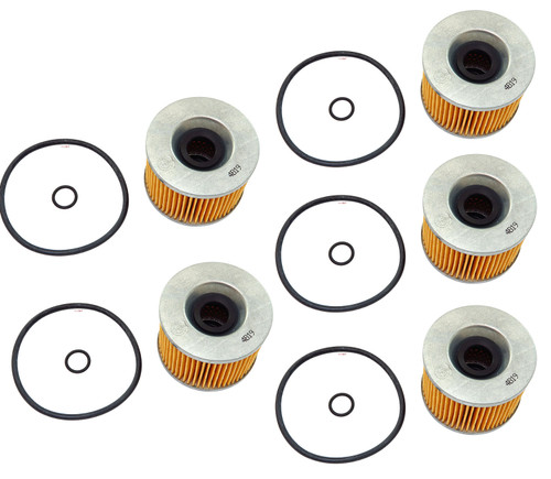 5 Pack Genuine Honda Oil Filter & O-Rings - 15410-426-010 - CB350/400/500/550/650/750/900 GL1100/1200