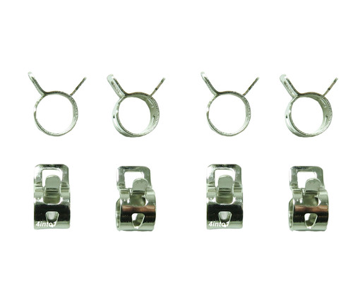8 Pack Heavy Duty Fuel Line Clips - 3/16"