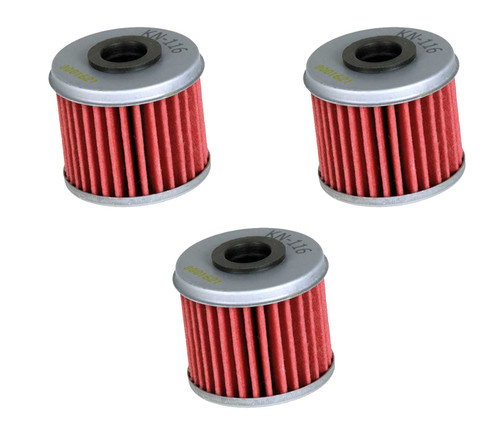 3 Pack K&N Oil Filters - Honda CRF150/250/450 TRX450