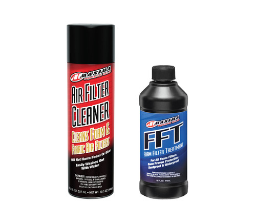 Maxima Air Filter Cleaner & Oil Treatment Kit
