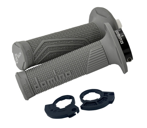 Domino D100 D-Lock Grips - Gray