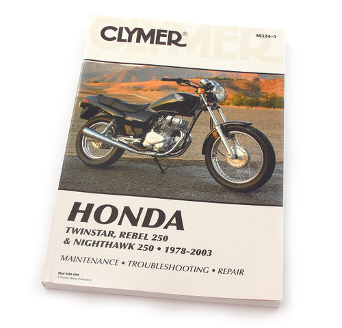 Clymer Manual - Honda Twinstar, Rebel 250 & Nighthawk 250 - 1978-2003