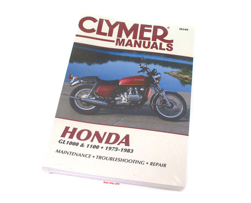 Clymer Manual - Honda GL1000 GL1100 Gold Wing - 1975-1983