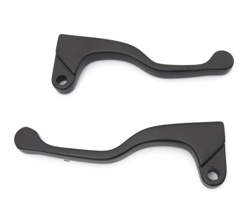 Honda XR Competition Shorty Lever Set - Drum Brakes - Black