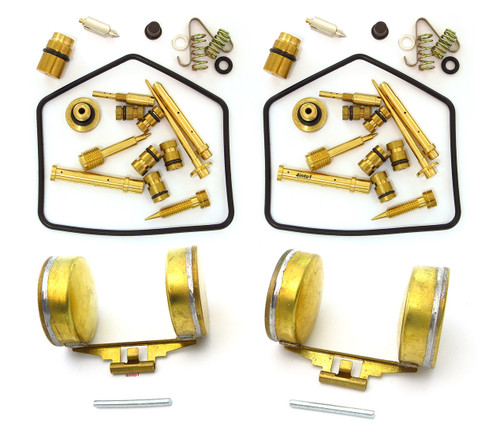 Deluxe Carburetor Rebuild Kit With Floats - Honda CB350 CL350