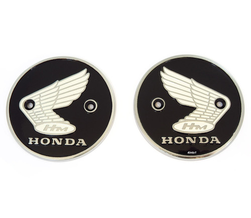 Vintage Honda Motorcycle Tank Badges, Decals u0026 Emblems  4into1.com