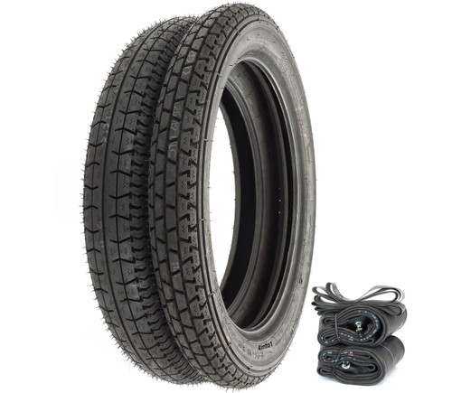 Metzeler Perfect ME 11/77 Tire Set - Honda SL350K 69-71 CB500T/550