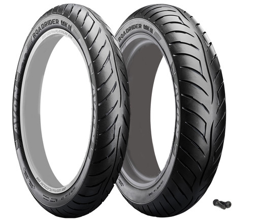 Avon Roadrider MKII Tire Set - Honda CM400A/C/T 81 CM450A/C