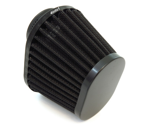 Black Performance Oval Pod Filter - 39mm - Honda CB750