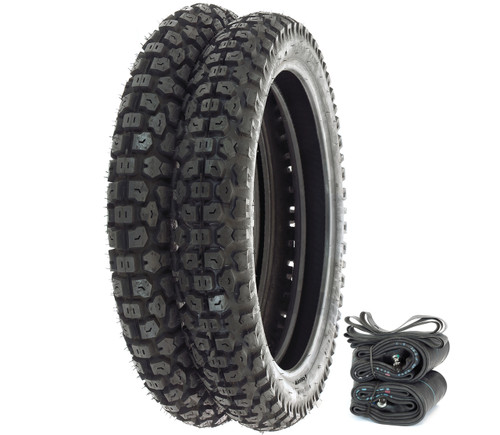 Shinko SR244 Dual Sport Tire Set - Honda CR/MT/SL/XL125 MR/XL175