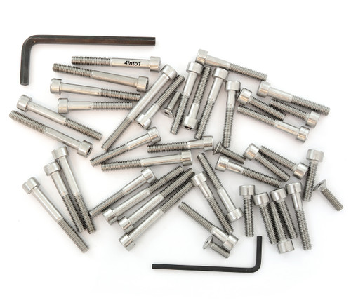 Stainless Steel Allen Bolt Set - Honda CB125S - 1980