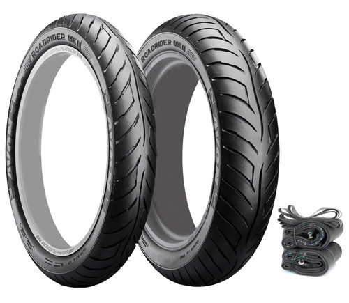 Avon Roadrider MKII Tire Set - Honda CB750A 1976 - CB750K 1977-1978