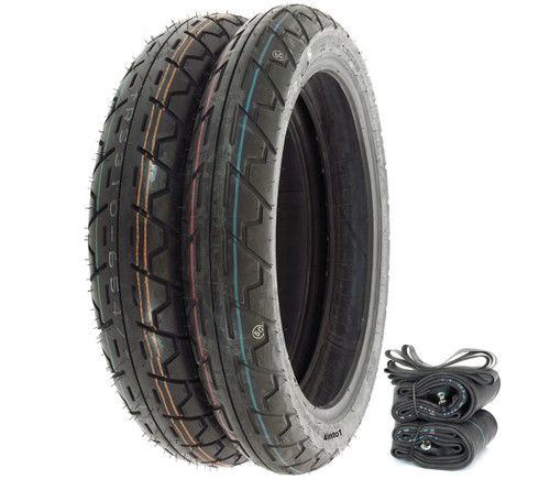 IRC Durotour RS-310 Tire Set - Honda CB650 CB750A 77-78 CB750K 80-82 CB750L GL1000
