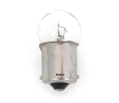 Mini 1156 Turn Signal Bulb - Single Filament - Clear