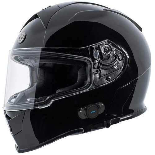 Torc T14B Mako Bluetooth Helmet - Gloss Black