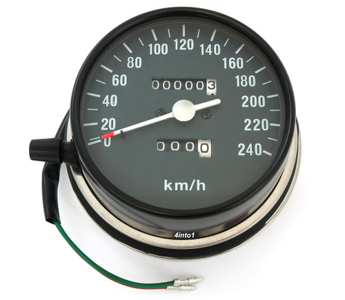 Speedometer & Tachometer Set - Honda CB750 - 1973-1978 - KMH