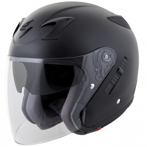 Scorpion EXO CT220 Open Face Helmet - Solid Matte Black - XX-Large (CLOSEOUT)