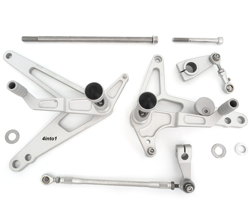 TTR400 Rearsets - Black - Honda CB400F