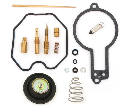 Deluxe Carburetor Rebuild Kit w/ Air Cut Off Valve - Honda XR600R - 1988-1990