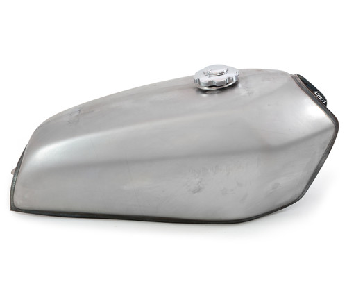 The San Bruno Cafe Racer Gas Tank - Raw Steel