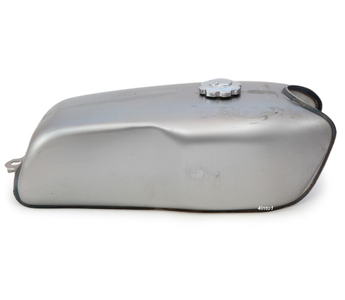 The Horizon Cafe Racer Gas Tank - Raw Steel