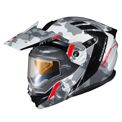 Scorpion EXO AT950 Outrigger Electric Modular Helmet - White / Grey