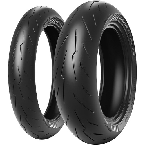 Pirelli Rosso IV Corsa Tire Set - CBR600F4 CBR600RR VFR800 VTR1000F