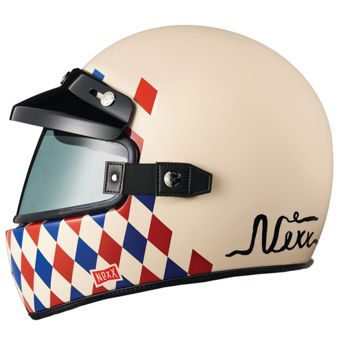 Nexx XG100 Check Mate Helmet - Classic Cream