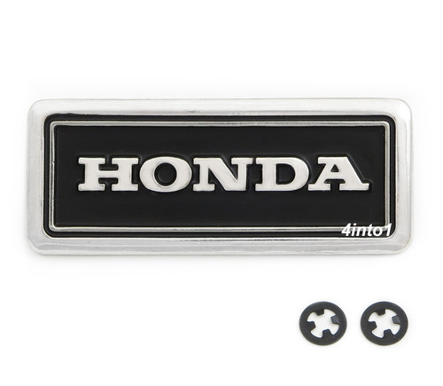 Cylinder Head Cover Emblem - 12312-371-610 - Honda GL1000 - 1975-1979