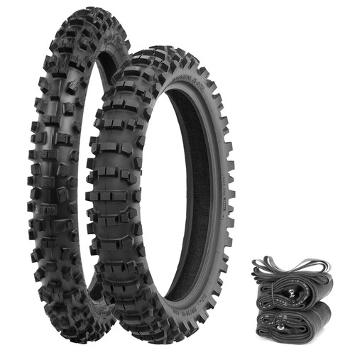 IRC iX05H Intermediate-Hard Tire Set - CR125R CRF250R