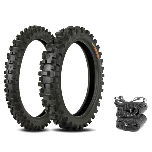 高級フルセット SAVANDER 150 /RICE28 011 K2 RIDE Kenda K780 Southwick II Tire Set - CR125R CRF250R