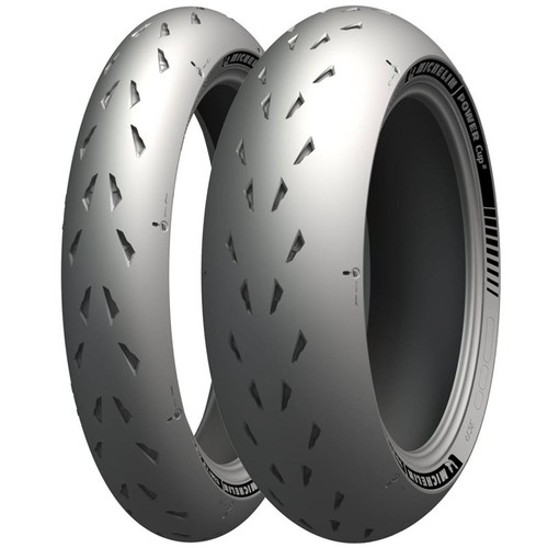 Michelin Power Cup 2 Radial Tire Set - CBR600F4 CBR600RR VFR800 VTR1000F