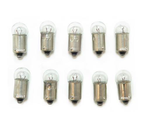 Set of 10 - 6 Volt Light Bulbs - Honda CA100/102/110/160 XL125/250/350 XR200/350