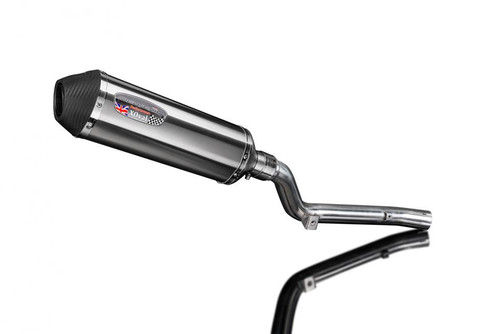 エルドロッソ　XS Slip-on XOval 13.5-inch Brushed 304 Stainless Steel Mufflers for