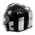  Torc T28B Full Face Modular Bluetooth Helmet - Silver Star - L (Blemished)