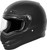 Torc T9 Retro Full Face Motorcycle Helmet - Flat Black - Medium (CLOSEOUT)
