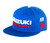 D'COR Visuals Snapback Hat - Suzuki Factory Blue