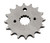 JT Steel Front Sprocket - 530 16T - Kawasaki Suzuki Yamaha
