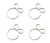 4 Pack Genuine Honda Tube Clips - 95002-02070